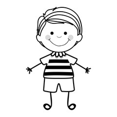 boy child icon image vector illustration  design