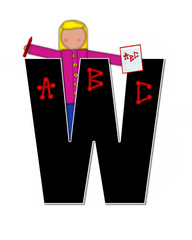 Alphabet Children ABCs W