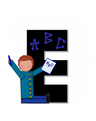 Alphabet Children ABCs E