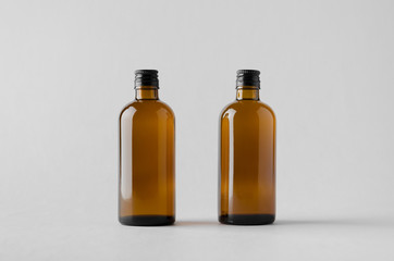 Pharmaceutical Bottle Mock-Up - Two Bottles