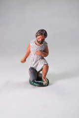 Figuras del nacimiento de Bel&eacute;n: Pastores.