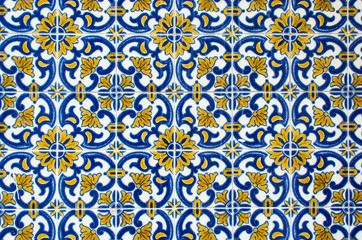 Azulejos, traditional Portuguese tiles