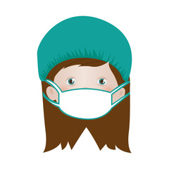 Obraz na płótnie Canvas child with medical doctor costume icon image vector illustration design 