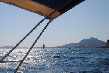 Морская прогулка. Крым. Коктебель