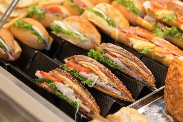 mixed sandwiches