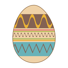 easter egg icon image vector illustration design 