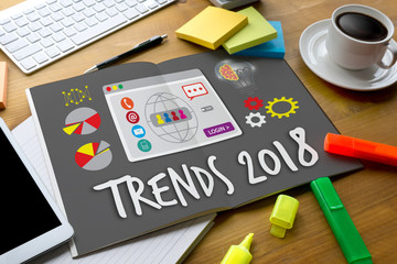 TRENDS 2018 new year business innovation technology