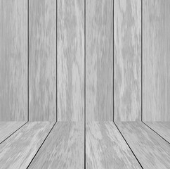 Grey wood room texture background - display your products