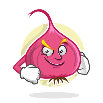 Confident Onion mascot, Onion character, Onion cartoon