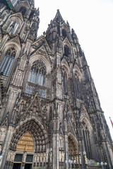 Fototapeta premium View of Koln cathedral in old town, Germany
