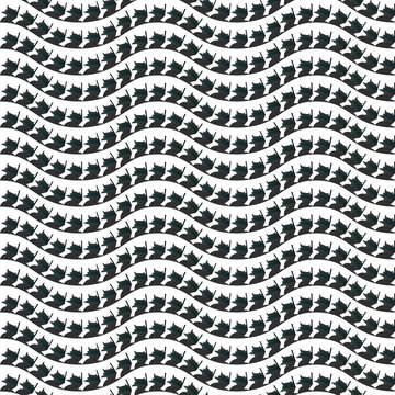 wavy pattern - macadam