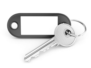 Key ring with plank copy space