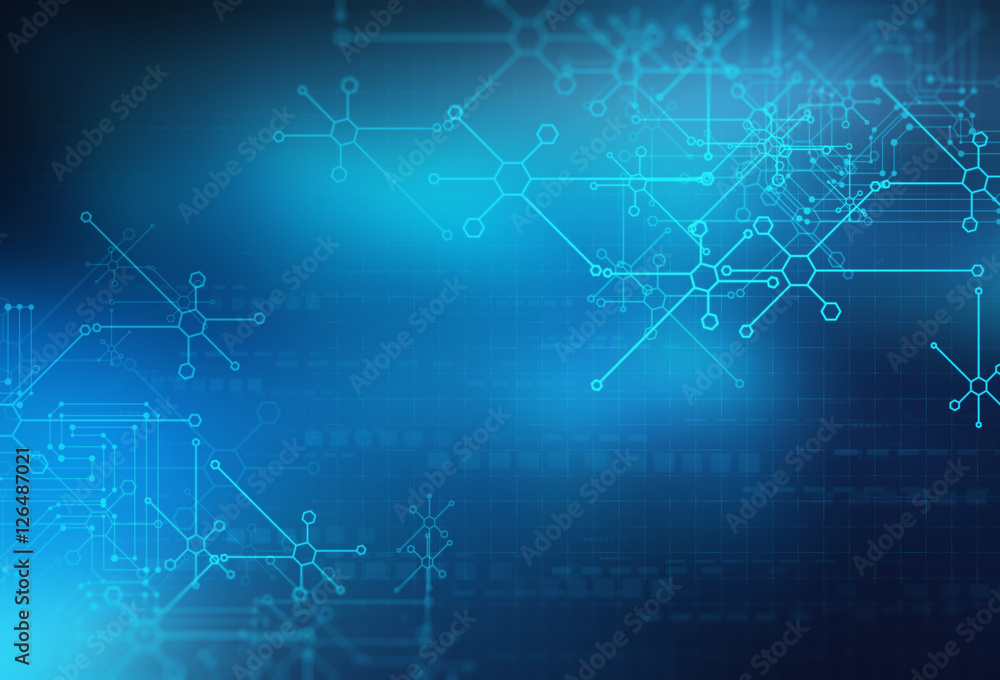 Poster colorful geometric grid and blur abstract background
