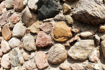 part of a stone wall
