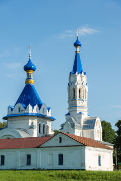 Church of St. Dmitry Solunsky in village Korobovka, Russia