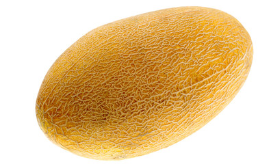 Ripe melon isolated on white background