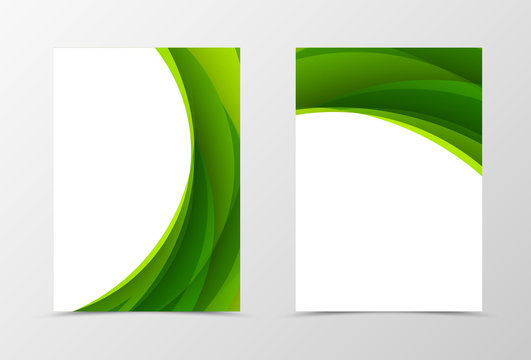 Front and back dynamic flyer template design