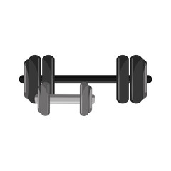 Weight icon. Fitness gym bodybuilding bodycare and fit theme. Isolated design. Vector illustration