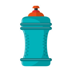 Bottle of water icon. Drink mineral liquid and fresh theme. Isolated design. Vector illustration