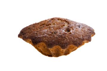 isolated on white cake