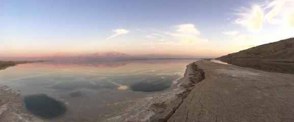 Dead sea sunset - 126494426