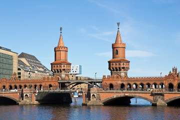 Obraz na płótnie Canvas Berlin, Oberbaumbrücke