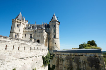 Fototapeta premium Saumur castle view