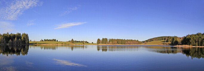 Kögelsee bei Seeg im Ostallgäu - Panorama