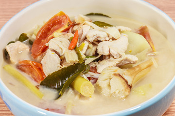 Thai Chicken Coconut milk Soup