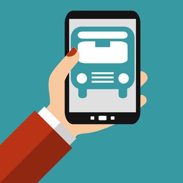 Bus suchen und buchen mit dem Smartphone