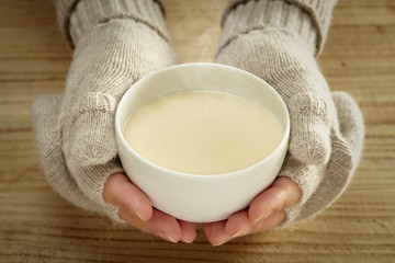 温かい飲み物 甘酒