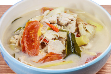 Thai Chicken Coconut milk Soup