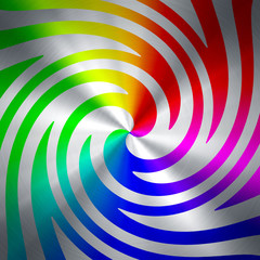abstract 3d twisted colorful background