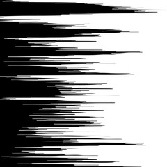Comic horizontal speed lines background