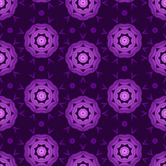 Circular seamless background. Ethnic background. Mandala. Indian ornament.