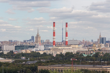 view of Moscow / view of Moscow from Sparrow Hills