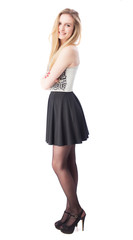 pretty woman isolated