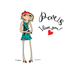 girl love paris