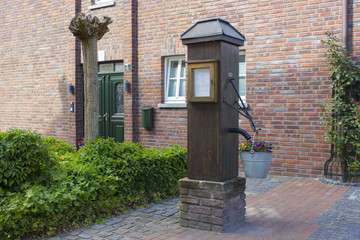 The Old Water Well in Wachtendonk, Germany