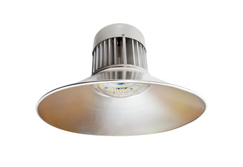 LED down light on white background