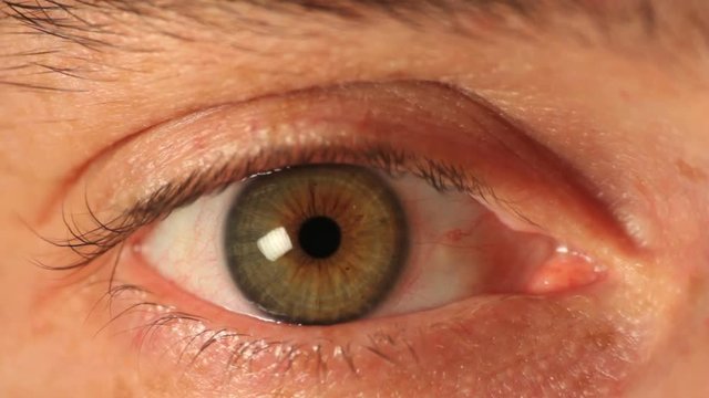 Eye close up
