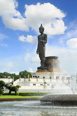 Fototapeta premium Buddhist park in phutthamonthon, Thailand
