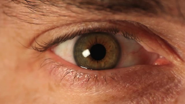 Eye close up