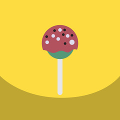 flat vector icon design collection bonbon candy 