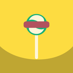 flat vector icon design collection bonbon candy 