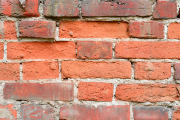 Brick texture with scratches and cracks