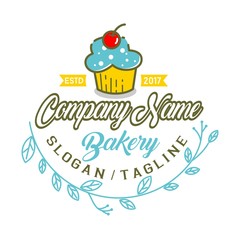 bakery vector logo