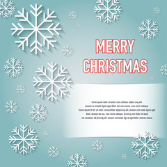 Naklejka na ściany i meble Christmas greeting card. Christmas abstract background.