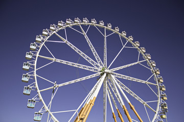 Ferris wheel in park