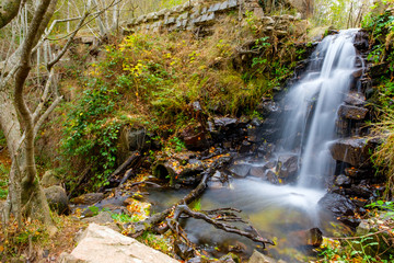 Cascada en Santa Fe del Montseny